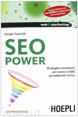 Copertina della seconda edizione di SEO Power, di Giorgio Taverniti